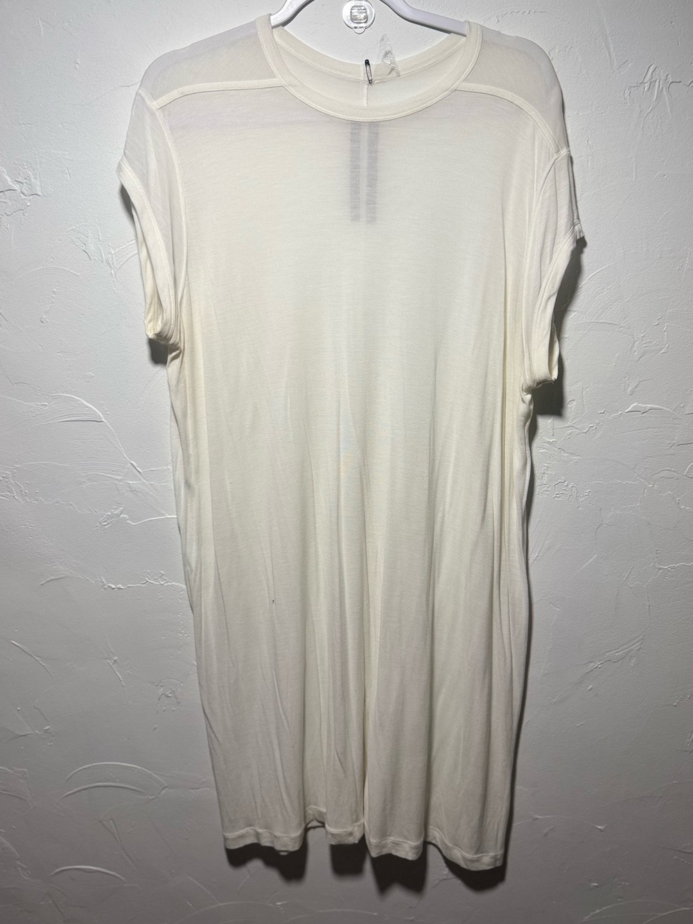 Rick Owens Babel SS 19 Milk Tee Shirt Dress 38
Color Milk